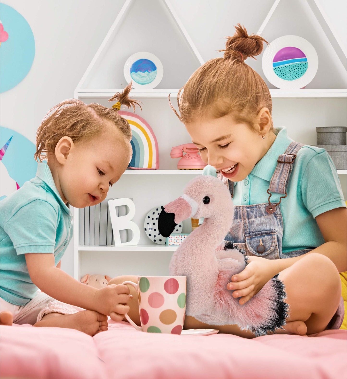 SUPER-SOFT PLUSH - ROSE FLAMINGO 8.5"