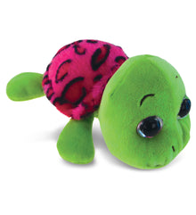 BIG EYE 6" PLUSH - PINK SHELL SEA TURTLE