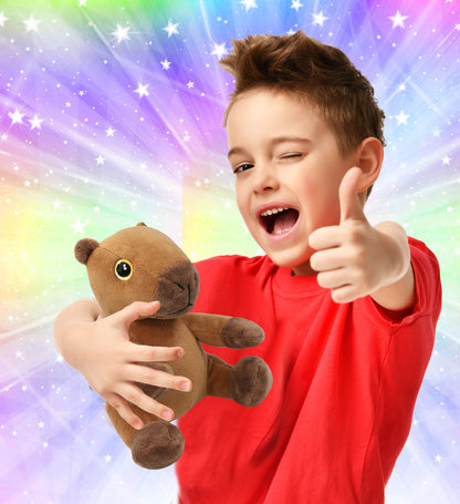 BIG EYE 6" PLUSH - CAPYBARA