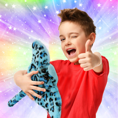 SUPER-SOFT PLUSH - BLUE STING RAY