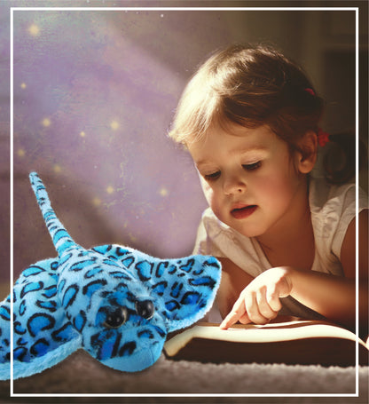SUPER-SOFT PLUSH - BLUE STING RAY