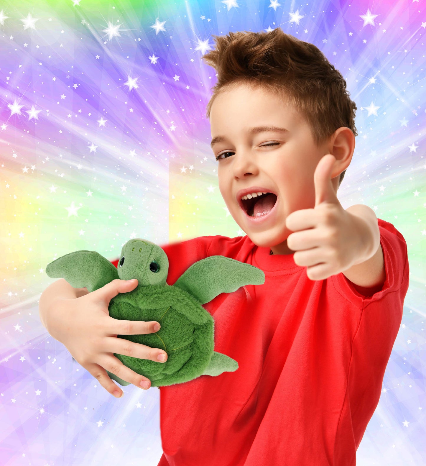 SUPER-SOFT PLUSH - GREEN SEA TURTLE 6.5"