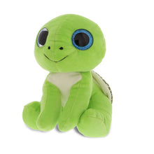 SPARKLE EYES PLUSH - SMALL GREEN SEA TURTLE