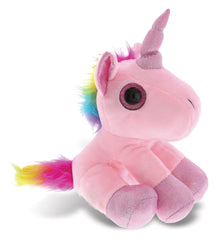 SPARKLE EYES PLUSH - PINK UNICORN