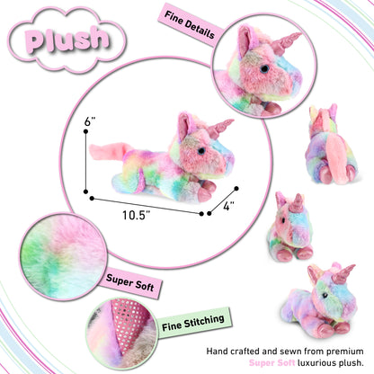 COTTON CANDY PLUSH - SUNDAY RAINBOW UNICORN