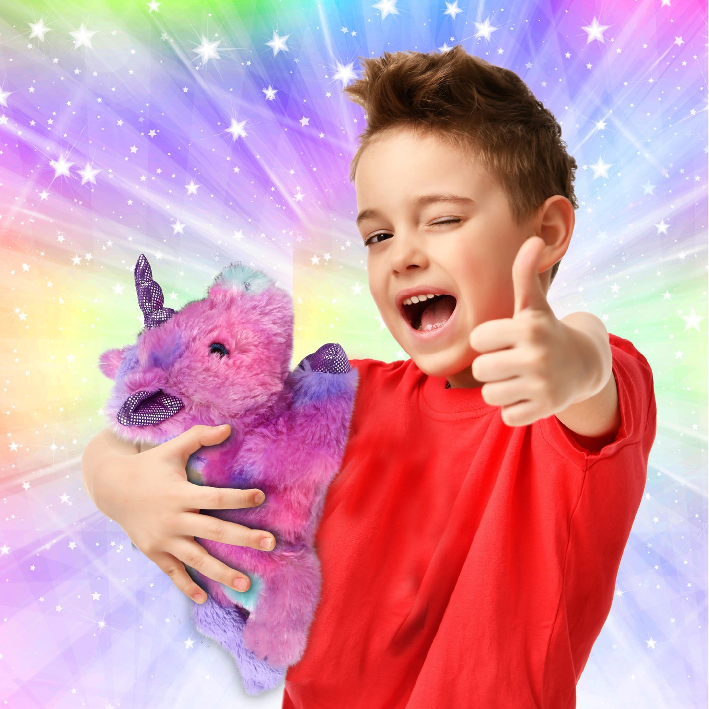COTTON CANDY PLUSH - MONDAY PINK UNICORN