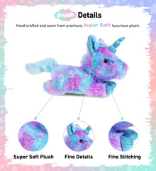 COTTON CANDY PLUSH - FRIDAY BLUE UNICORN