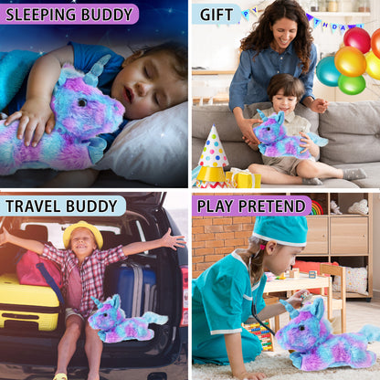 COTTON CANDY PLUSH - FRIDAY BLUE UNICORN