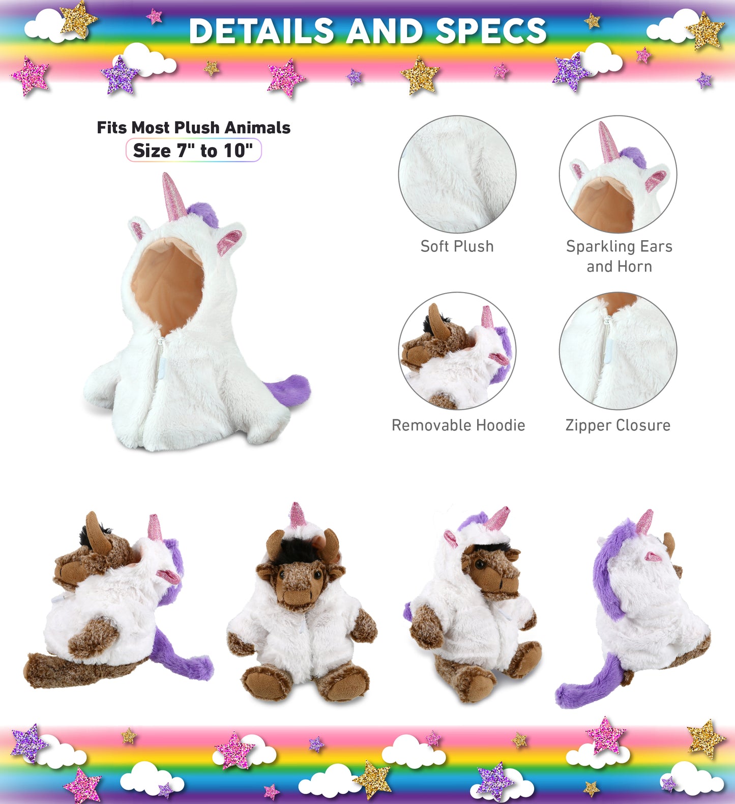 PLUSH - UNICORN JACKET - LARGE