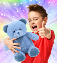 SUPER-SOFT PLUSH - BABY BLUE BEAR 8"