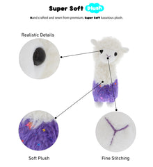 PLUSH - SPARKLE PURPLE LLAMA