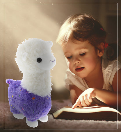 PLUSH - SPARKLE PURPLE LLAMA