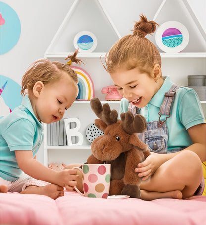 SUPER-SOFT PLUSH - LONG LEG MOOSE 10.5"