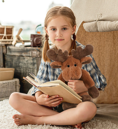 SUPER-SOFT PLUSH - LONG LEG MOOSE 10.5"