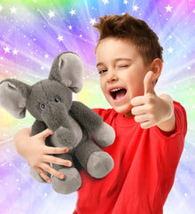 SUPER-SOFT PLUSH - LONG LEG ELEPHANT 10.5"