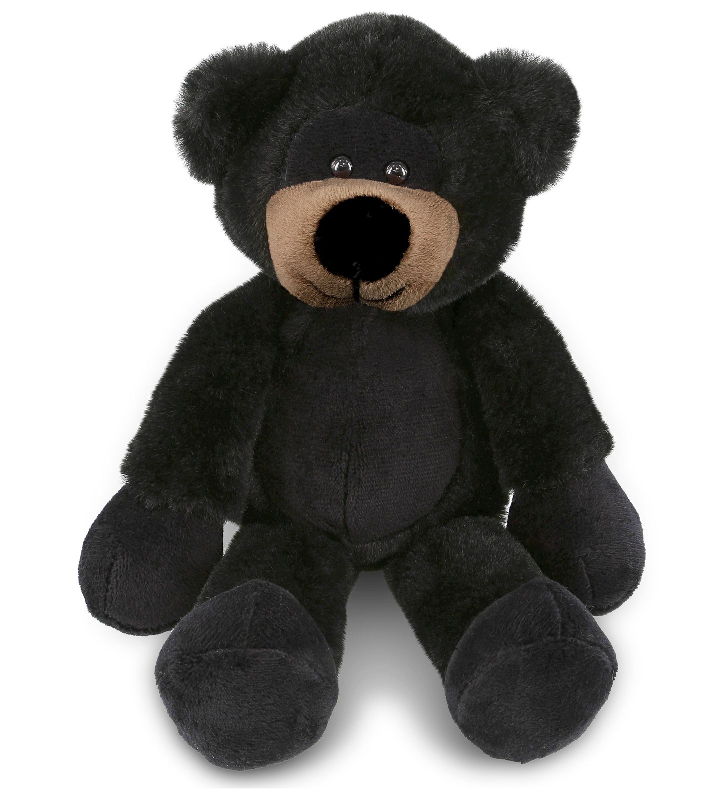 SUPER-SOFT PLUSH - LONG LEG BLACK BEAR 10.5"