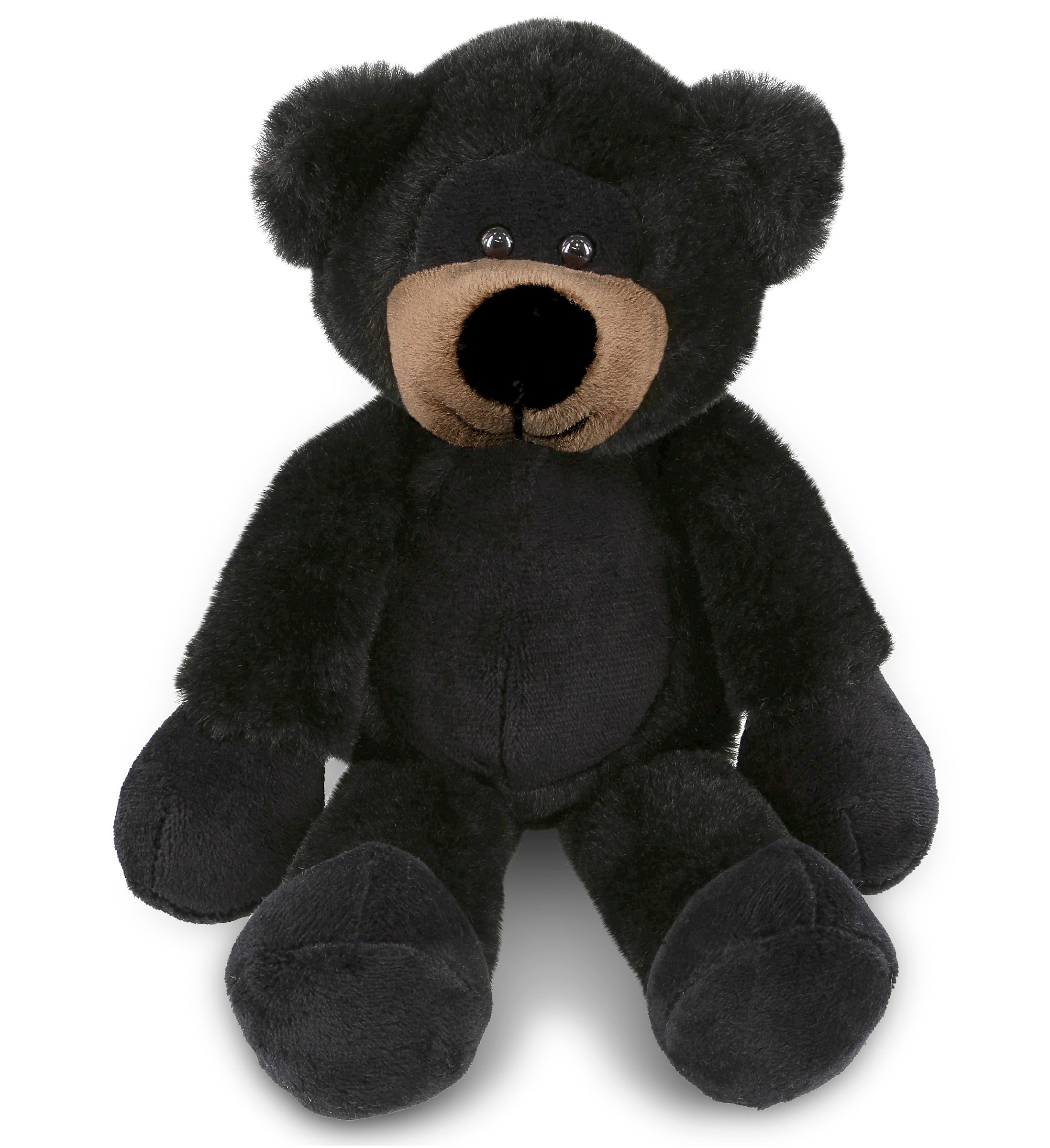 SUPER-SOFT PLUSH - LONG LEG BLACK BEAR 10.5"