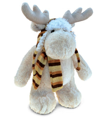 SUPER SOFT PLUSH WITH CLOTHES  - STANDING MOOSE