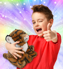 SUPER-SOFT PLUSH - SQUAT TIGER 8"