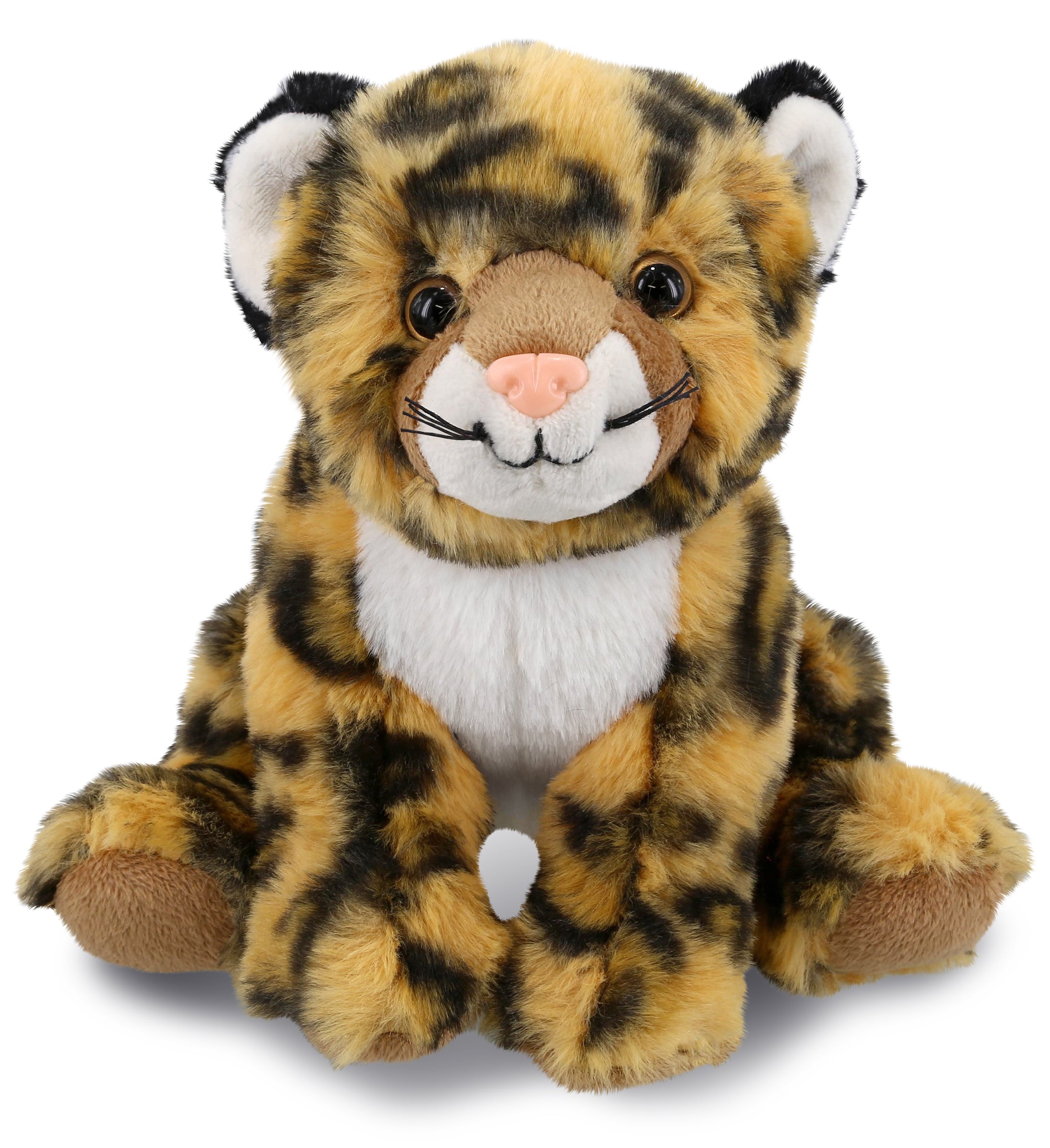 SUPER-SOFT PLUSH - SQUAT LEOPARD 8"