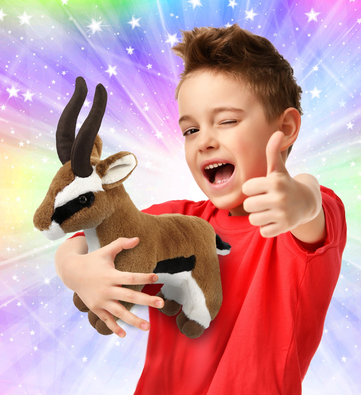 SUPER-SOFT PLUSH - ANTELOPE 10"