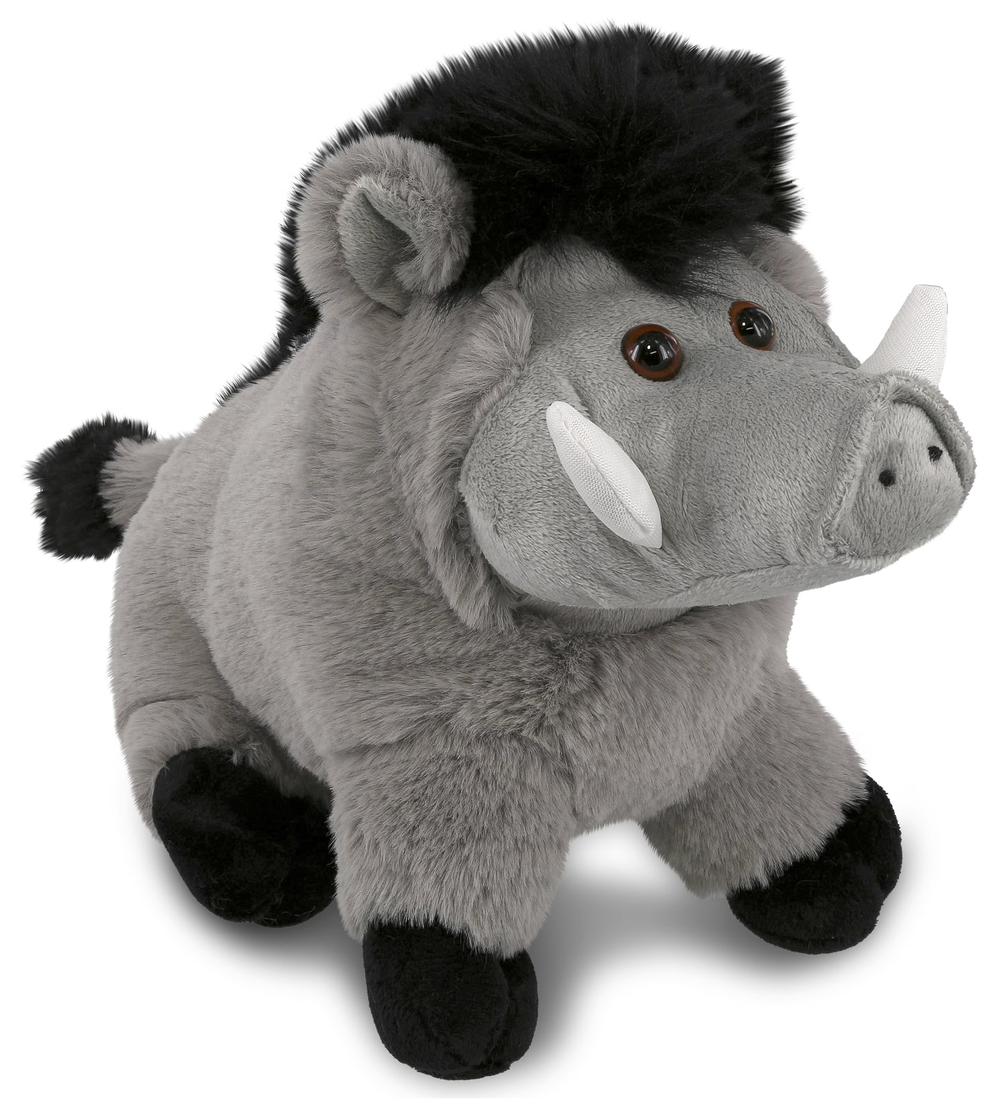 SUPER-SOFT PLUSH - GREY BOAR 7.5"