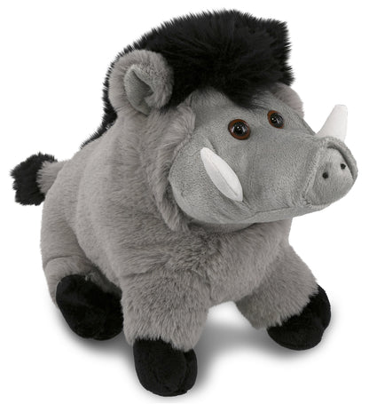 SUPER-SOFT PLUSH - GREY BOAR 7.5"