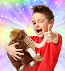 SUPER SOFT PLUSH - WILD MAMMOTH LARGE