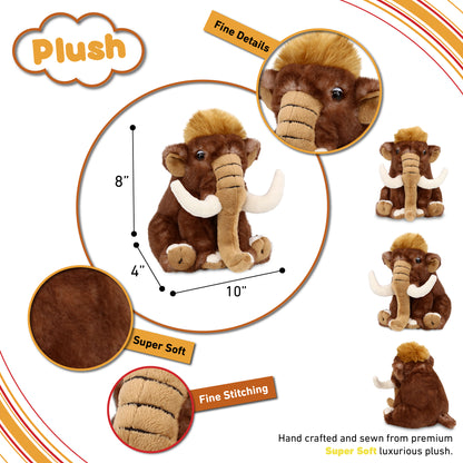SUPER SOFT PLUSH - WILD MAMMOTH SMALL