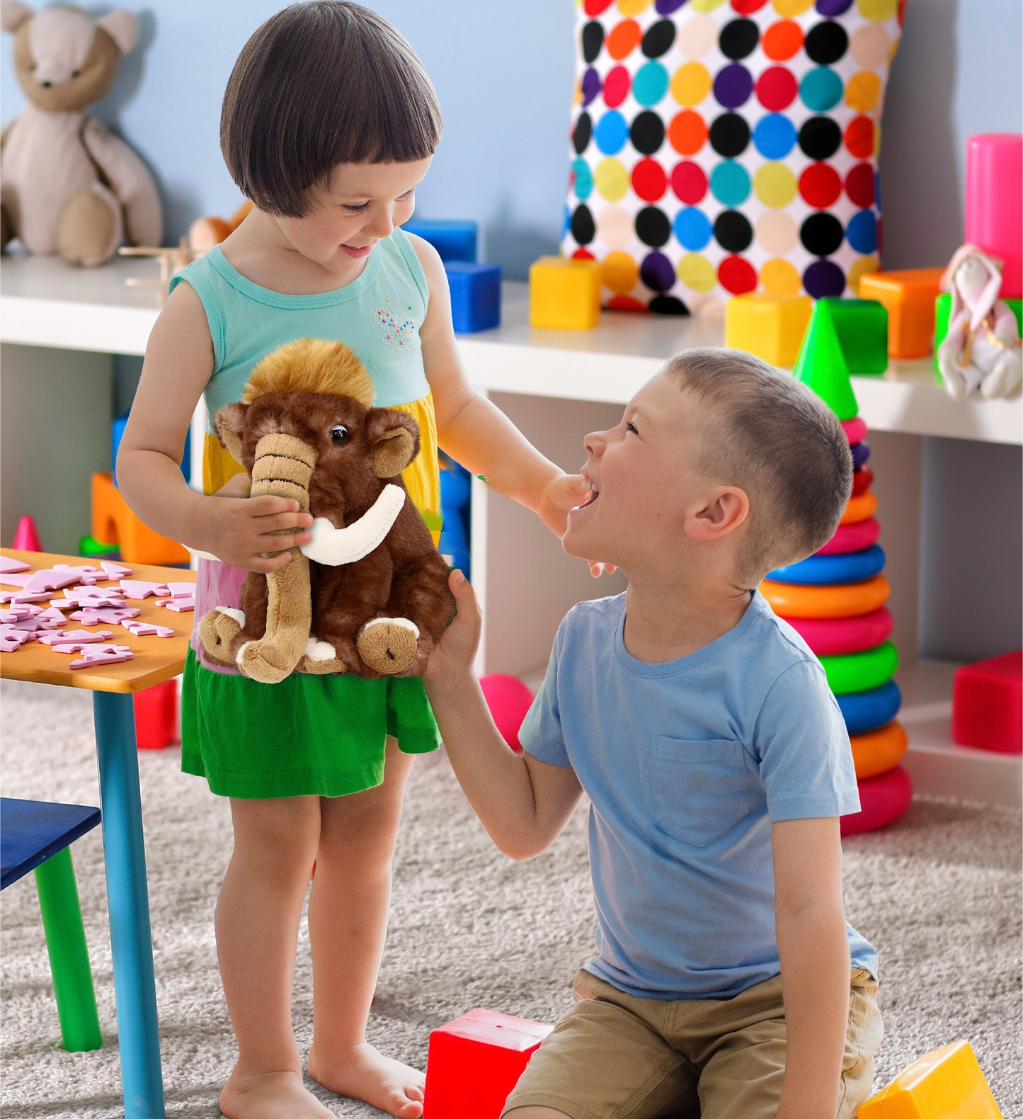 SUPER SOFT PLUSH - WILD MAMMOTH SMALL