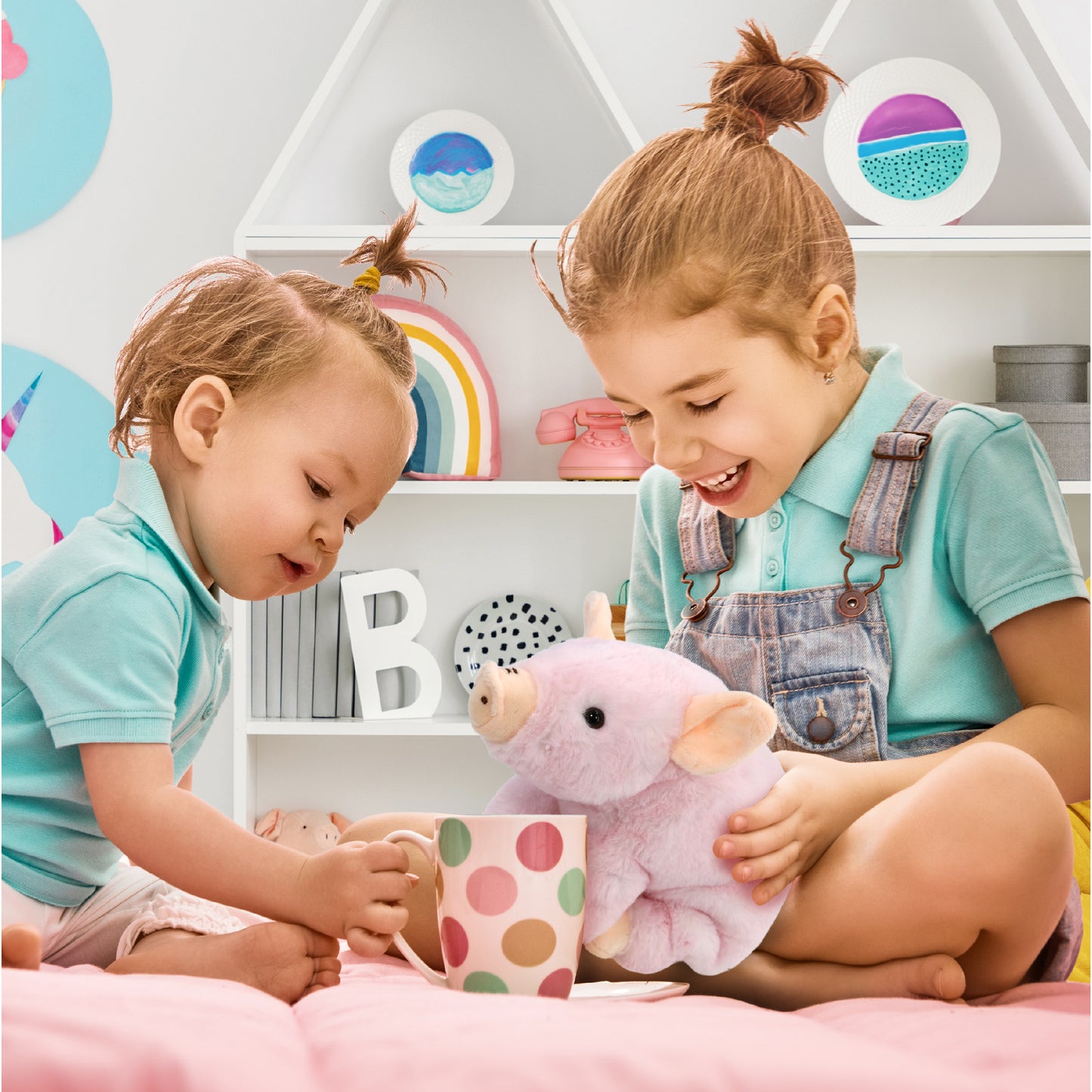 SUPER SOFT PLUSH - SQUAT PIGGY