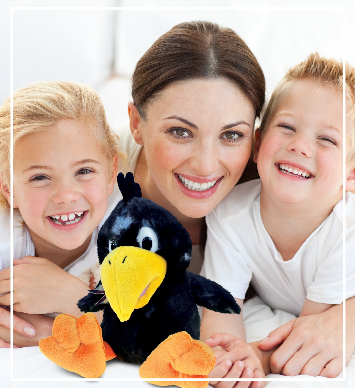 SUPER SOFT PLUSH - SITTING CROW