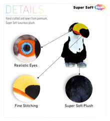 SUPER SOFT PLUSH - TOUCAN
