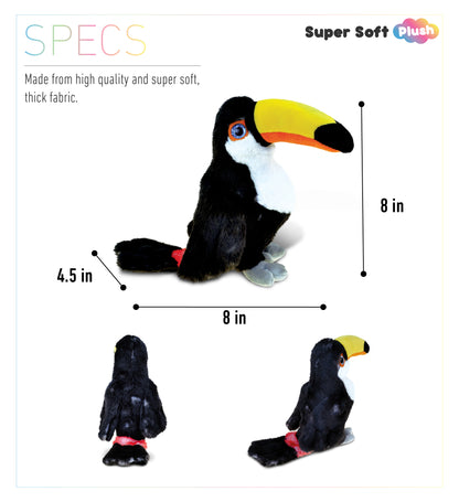 SUPER SOFT PLUSH - TOUCAN