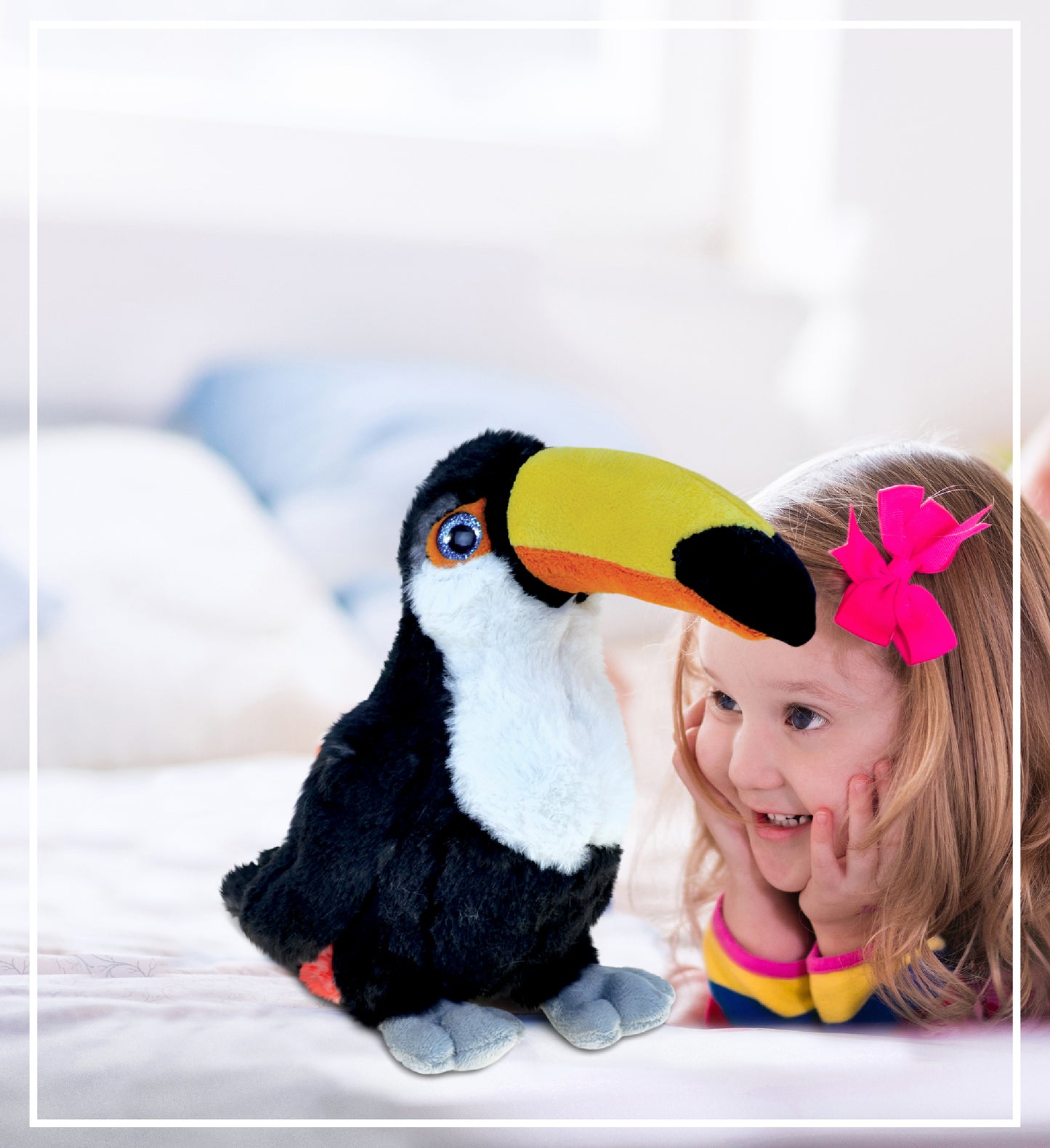 SUPER SOFT PLUSH - TOUCAN