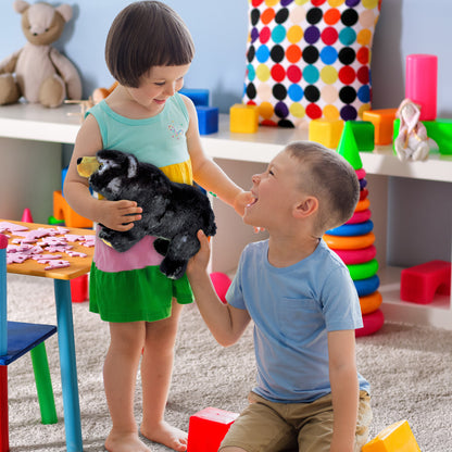 SUPER SOFT PLUSH - STANDING WILD BLACK BEAR