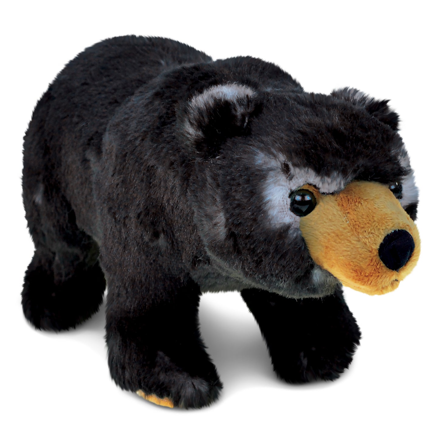SUPER SOFT PLUSH - STANDING WILD BLACK BEAR