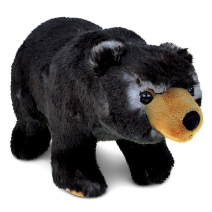SUPER SOFT PLUSH - STANDING WILD BLACK BEAR