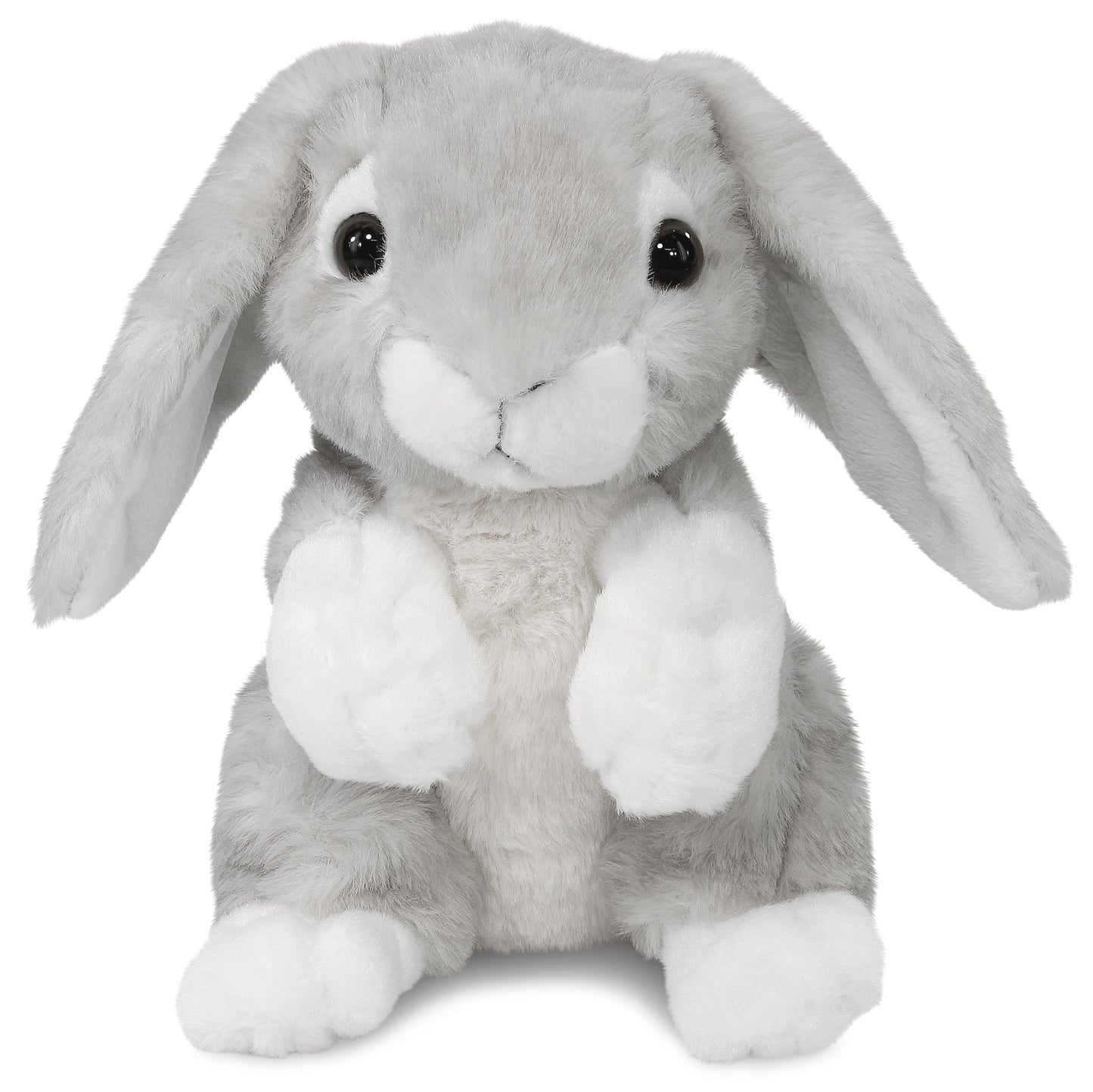 SUPER SOFT PLUSH - GREY RABBIT