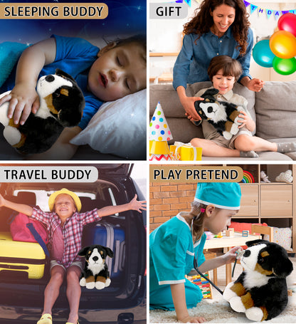 SUPER SOFT PLUSH - BERNESE DOG