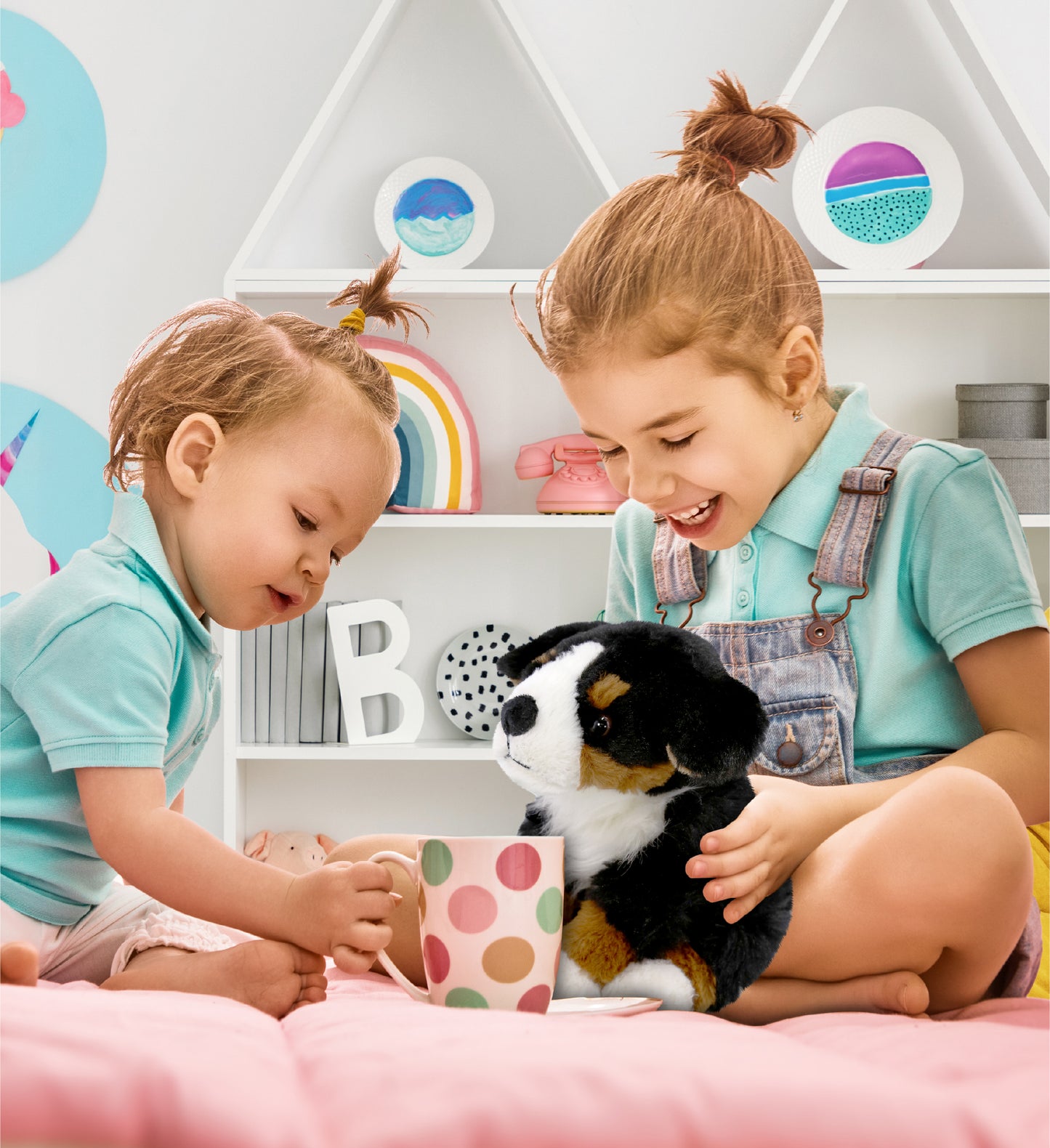 SUPER SOFT PLUSH - BERNESE DOG