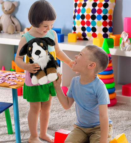 SUPER SOFT PLUSH - BERNESE DOG