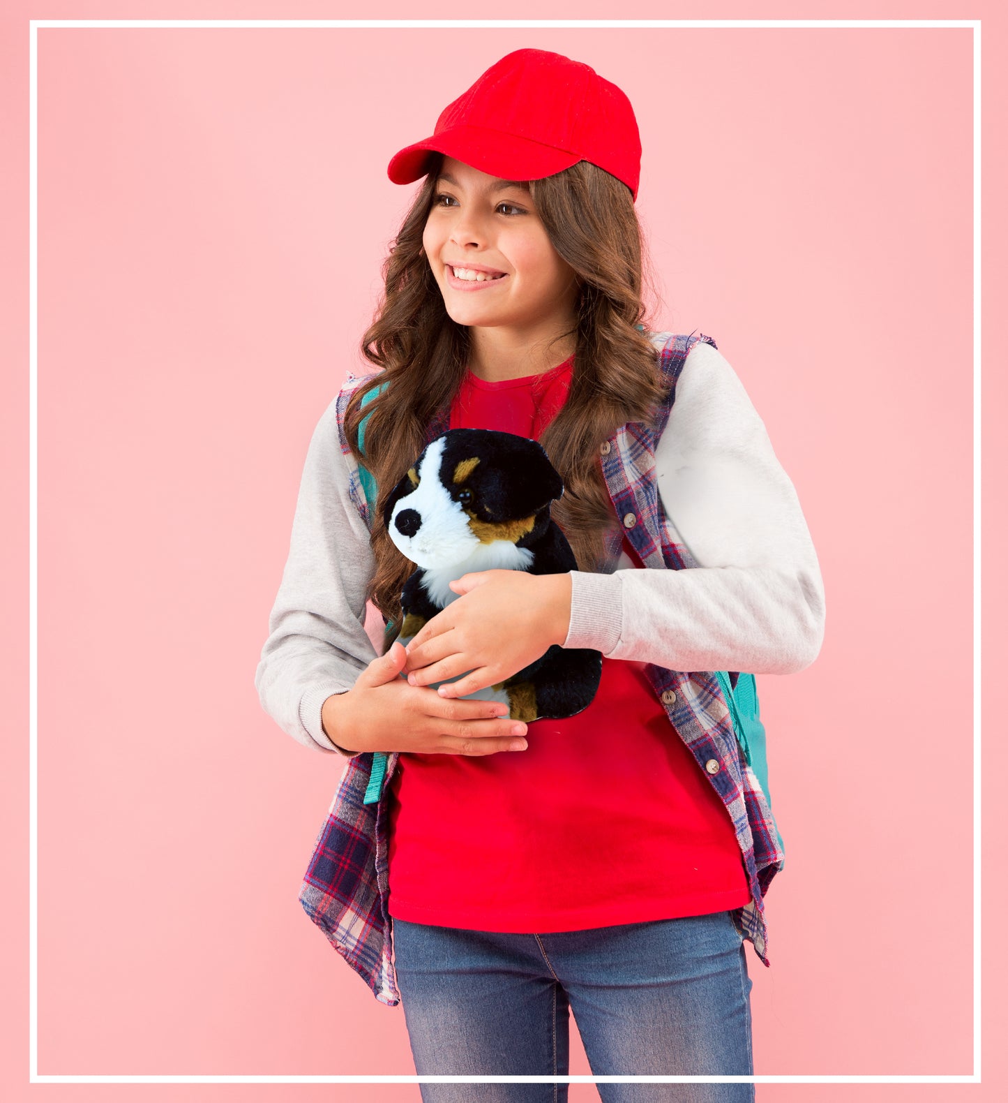 SUPER SOFT PLUSH - BERNESE DOG