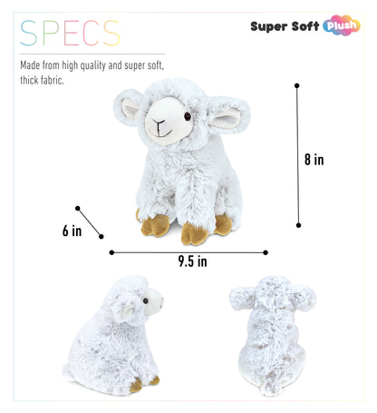 SUPER SOFT PLUSH - SQUAT SHEEP