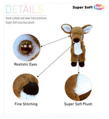 SUPER SOFT PLUSH - STANDING DEER LARGE
