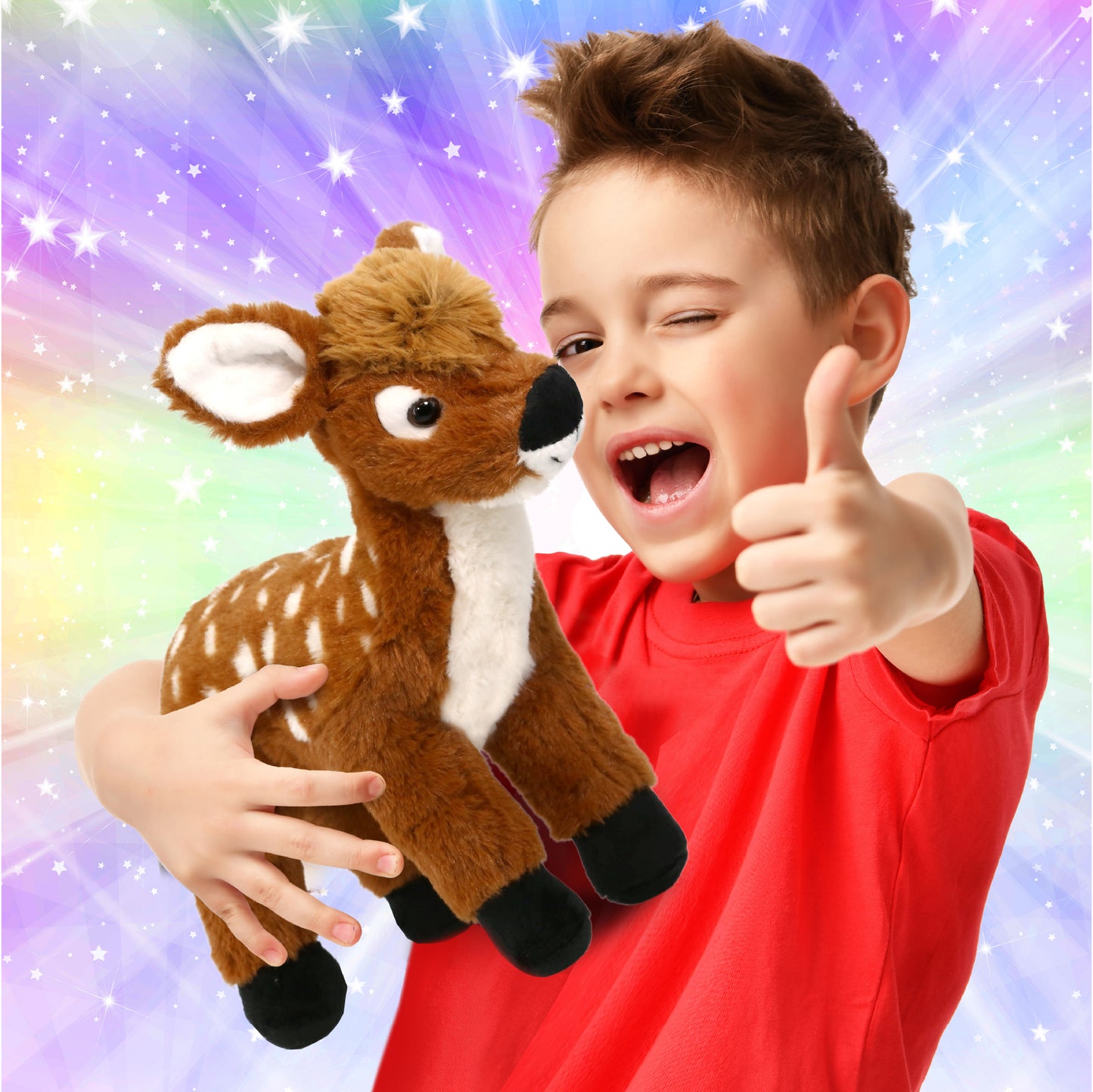 SUPER SOFT PLUSH - STANDING DEER LARGE