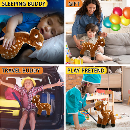 SUPER SOFT PLUSH - STANDING DEER LARGE