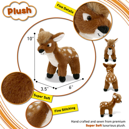 SUPER SOFT PLUSH - STANDING DEER SMALL