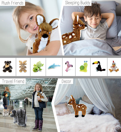 SUPER SOFT PLUSH - STANDING DEER SMALL
