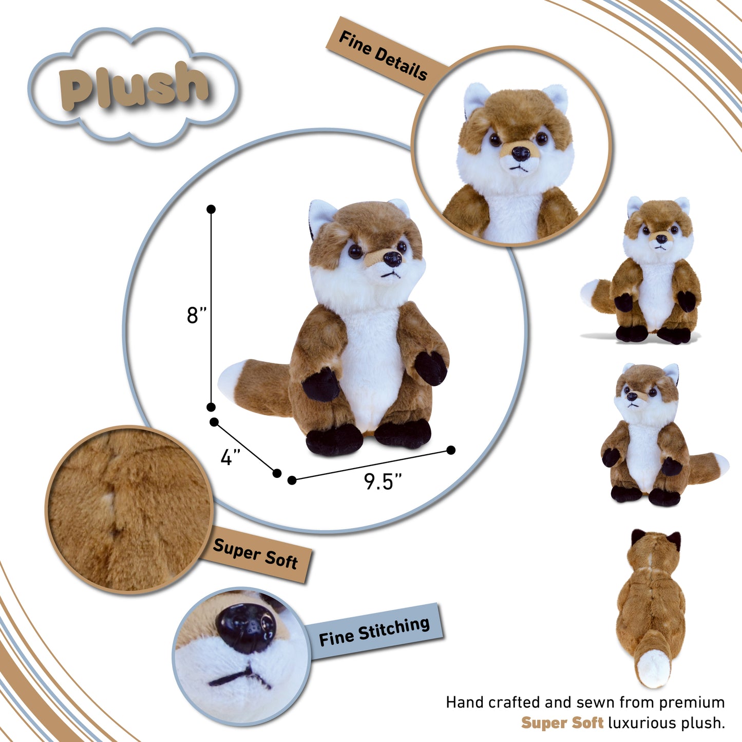 SUPER SOFT PLUSH - FOX